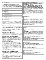 Preview for 4 page of SFA-SANIFLO SANISWIFT Installation And Maintenance Instructions Manual