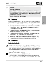 Preview for 7 page of SFC Energy EFOY Comfort 140 User Manual