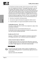 Preview for 8 page of SFC Energy EFOY Comfort 140 User Manual