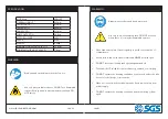 Preview for 2 page of SGS SPW100 Owner'S Manual