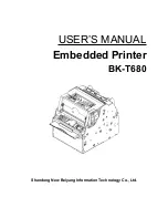 Shandong BK-T680 User Manual preview