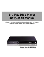 Shanghai Kingstronic K-BD5106 Instruction Manual preview