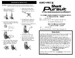 Preview for 13 page of Shark Pursuit UV209 Owner'S Manual