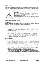 Preview for 2 page of SHARKS SH 250 W Instruction For Operation And Maintenance