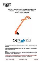 Preview for 25 page of SHARKS SH 250 W Instruction For Operation And Maintenance