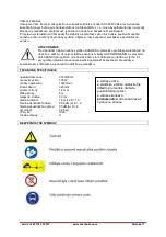 Preview for 11 page of SHARKS SH 500W Instruction For Operation And Maintenance