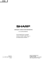 Preview for 90 page of Sharp 13VT-CN10 Service Manual