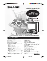 Preview for 25 page of Sharp 13VT-CR10 Operation Manual