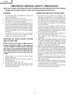 Preview for 3 page of Sharp 14LK11 Service Manual