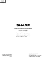 Preview for 43 page of Sharp 20A1-RU Service Manual