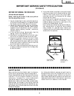 Preview for 3 page of Sharp 20LK31M Service Manual