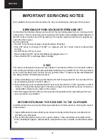 Preview for 4 page of Sharp 21HS-50H Service Manual