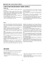 Preview for 25 page of Sharp 24T746 Operation Manual