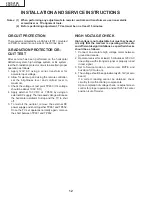 Preview for 12 page of Sharp 25VT-CJ10 Service Manual