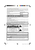 Preview for 2 page of Sharp 27C241 Operation Manual