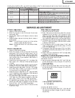 Preview for 9 page of Sharp 27SC260R Service Manual