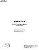 Preview for 38 page of Sharp 27SC260R Service Manual