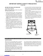 Preview for 3 page of Sharp 27U-S650 Service Manual