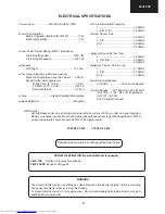 Preview for 3 page of Sharp 28JF-73E Service Manual