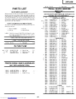 Preview for 25 page of Sharp 29FL84M Service Manual