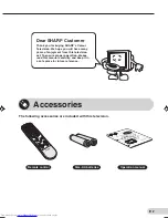 Preview for 3 page of Sharp 29H-FD5RU Operation Manual