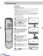 Preview for 42 page of Sharp 29K-F200F Operation Manual