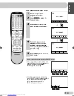 Preview for 43 page of Sharp 29K-F200F Operation Manual