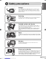 Preview for 5 page of Sharp 29K-FG1SC Operation Manual