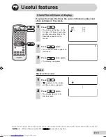 Preview for 11 page of Sharp 29K-FG5RU Operation Manual