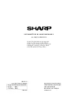 Preview for 62 page of Sharp 29L-FG1L Service Manual