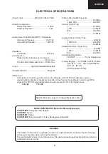 Preview for 3 page of Sharp 32HW-53EES Service Manual