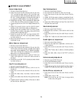 Preview for 11 page of Sharp 32K-X2000 Service Manual