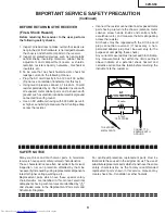 Preview for 3 page of Sharp 32R-S60 Service Manual