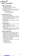 Preview for 11 page of Sharp 32UF5 Service Manual