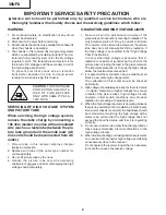 Preview for 2 page of Sharp 35UF6 Service Manual