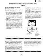 Preview for 3 page of Sharp 35UF6 Service Manual