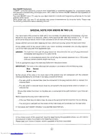 Preview for 3 page of Sharp 37AM-23H Operation Manual