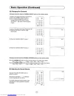 Preview for 11 page of Sharp 37DM-23H Operation Manual