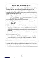 Preview for 3 page of Sharp 37DT-25H Operation Manual