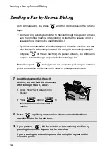 Preview for 40 page of Sharp 4470 - FO B/W Laser Facsimile Operation Manual