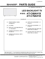 Preview for 42 page of Sharp 4T-C60AH1X Service Manual