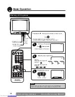 Preview for 14 page of Sharp 51GT-25H Operation Manual