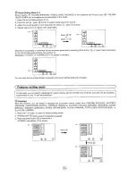 Preview for 21 page of Sharp 54CS-05S Operation Manual