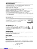 Preview for 6 page of Sharp 59CS-03H Operation Manual