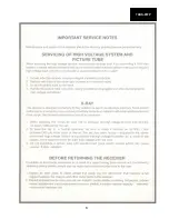 Preview for 3 page of Sharp 70DS-01FP Service Manual