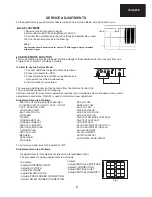 Preview for 5 page of Sharp 70GF-63E Service Manual