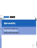 Sharp Actius PC-RD20 Operation Manual preview