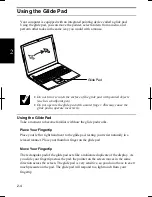 Preview for 25 page of Sharp Actius PC-UM32W Operation Manual