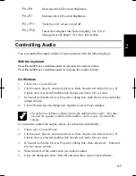 Preview for 28 page of Sharp Actius PC-UM32W Operation Manual