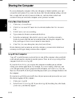 Preview for 31 page of Sharp Actius PC-UM32W Operation Manual